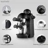 Kaffebryggare DMWD High Pressure Steam Fancy Italian Coffee Machine Mocha Latte Milk Frother Foamer Bubble Cappuccino Espresso Coffee Maker EUL240105