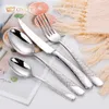 8 Inch Forks Set of 6 Stainless Steel Table Cake Forks High-Gloss Polished Cutlery Set Inox Flatware Dishwasher Safe 240105