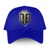 Ball Caps Herenmode Katoen Bedrukte Hoed Merk Origineel Cap Ontwerp World Of Tanks Zomer Unisex Ademende Baseball Boyfriend Hoeden