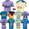 Enfants Hommes Club America Soccer Jersey Kits 23 24 Liga MX HENRY J.QUINONES D.VALDES 3RD A.ZENDEJAS FIDALGO 2023 2024 HOME AWAY Troisième Maillot Fans Slim Player Chemises de Football