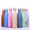 16oz Cola Shaped water bottle Vacuum Insulated Travel Water Bottle Double Walled Stainless Steel coke shape Outdoor Water Bottle Blhbm