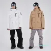 Combinaison de Snowboard imperméable pour homme, ensemble de Ski de montagne, pantalon d'extérieur, combinaison de neige Cargo coupe-vent, hiver