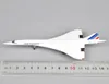 Модель самолета 1400 Concorde Air France 1976-2003 гг., авиалайнер из сплава, литая под давлением модель самолета, детский подарок на день рождения, коллекция игрушек 240104