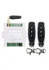 220V 10A 2CH Motor Remote Control Switch Motor Forwards Reverse Up Down Stop Door Window Curtain Wireless TX RX Limited Switch Y207590891