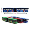 1:64 Alloy City Bus Modellfahrzeuge City Express Bus Doppelbusse Druckgussfahrzeuge Spielzeug Lustiges Rückziehauto Kinder Kinder Geschenke 240104