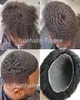 6mm cabelo afro peruca completa do laço para jogadores de basquete e fãs de basquete europeu virgem cabelo humano afro kinky curl peruca masculina 1919377