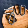 6x aluminiumlegering ryggsäck carabiner nyckelchain utomhus camping vandring d-ring snäpp klipp lås spännkrok vatten flaskkokare krok 240104