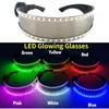 Party Decoration LED Glowing Glasses Neon Bright Light levererar födelsedag bröllop jul barer ktv man och kvinnor lysande prop