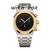 15550 Montres High Quality Men's Watch Designer Quartz Clone 42mm Luxury Stainless Steel Bracelet Multi color Fashion Sapphire Waterproof AAA Watches with box wrist