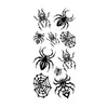 Makeup Snake Spider Scar Scorpion Animal Water Transfer Waterproof Tattoo Sticker Spoof Horror Set