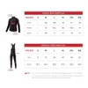 Jackets Santic Men Cycling Sets Winter Fleece Thermal Windproof Reflective Bicycle Clothing Mtb Jackets Bib Long Pants