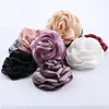 Accessoires pour cheveux 2,0 pouces Mini Rose Fleur Dos Plat Brûlé Rosette Pour Mignon Tissu Fleurs Bandeau Broche Accessoire De Mariée