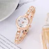 Wristwatches Women Golden & Silver Classic Quartz Watch Female Elegant Clock Luxury Gift Watches Ladies Waterproof Wristwatch 2024