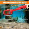 TC-120 Onderwater Metaaldetector Puls Pinpointer Inductie Duiken Schat Waterdichte Metaaldetector Hand Held Metaalzoeker 240105