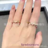 Tifannissm Yüzük Kalp Yüzük Takılar Kolyeler T Aile Knot Ring S925 Gümüş Kaplama 18K Altın Peri Stil Yüksek Versiyonu Sargı Elmas Moda Orijinal Kutu Var