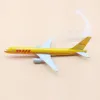 16 cm legering Metal Air DHL B757 Airlines Airplane Model Boeing 757 Airways Plan Stand Diecast Aircraft Kids Gifts Y200104184P