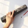 Escova saco artista aquarela desenhar caneta pintura a óleo roll up casos de lona titular bolsa 240105
