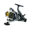 Alle Metalen 4.9 15.2 1 Spinning Visserij-reel ZoetwaterZoutwater Karpervissen Reel AheadPost Dubbele Rem Smooth Casting Reel 240104