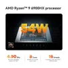 Beelink SER6 Max Ryzen7 7735HS 6900HX TDP Bis zu 54 W Mini-PC DDR5 32 GB SSD 500 GB NVME SSD SER7 7840HS TDP 65 W Gaming-Computer 240104