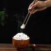 10pc naturalnego mahoniowego gulasz wielokrotnego użytku Zdrowe chińskie papai gulasze patyki sushi żywność patyki stołowe przybory kuchenne Nowe 240105
