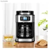 Coffee Makers Drip Coffee Machine Built-In Grinder Dripping Coffee Maker With Digital Display Brew Strength Control Automactic Coffee MachineL240105