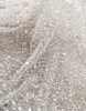 16 couleurs beauté robe de mariée perles mode robe dentelle tissu avec perles 130 cm largeur mariée dentelle tissu vendre par cour 240104