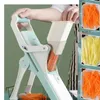 Vegetable Cutter Manual Multifunction Kitchen Vegetable Slicer Chopper Graters Potato Radish Slicer Kitchen Fruit Vegetable Tool 240105