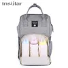 Large Capacity Mummy Maternity Nappy Bag Baby Changing Backpack Diaper Bag Organizer For Mother Mom MultiFunction Bolsa 240105