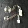 1 pieza de tubo de vidrio, accesorios para pipa de fumar para shisha, cachimba, accesorios para pipa de agua, bong ZZ