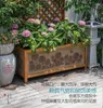 Decorative Plates Garden Landscaping Flower Box Layout Outdoor Large Flowerpots Vats Creative Bed Decorations