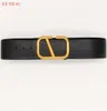 2021 MEN039S DESIGNER BELTS WOMAN039S Luxury Classic Casual Wide 65cm Large V Buckle Fashion Belt With White Gift Box6513544