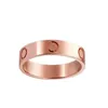 New Love Ring Luxury Jewelry Gold Rings For Women Titanium Steel Alloy Gold-Plated Process Fashion Accessories Never Fade Not Allergic Bsepc