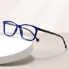 Occhiali da sole 1PC Occhiali anti-luce blu Occhiali quadrati ultraleggeri Montatura per occhiali ottici Occhiali Protezione per gli occhi Occhiali per computer da ufficio