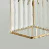 Plafonniers Yunyi lampes modernes pour cuisine salon lumière LED chambre couloir or balcon lampe en cristal