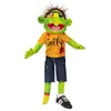 Grote Jeffy Puppet knuffel spel zanger Rapper Zombie Hand Muppet Plushie Doll ouderkind familie marionet cadeaus voor fans meisjes 240105