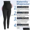 Women'S Leggings Maternity High Waist Belly Support Legging Women Pregnancy Skinny Pants Body Sha Fashion Knitted Clothes 211204 Dro Dhong