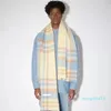 Брендовый кашемировый шарф, одеяло, Sacrf, дизайнерский шарф унисекс, женский тип, красочный клетчатый шарф с кисточкой