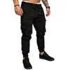 Pants SHUJIN New Men's Casual Slim Fit Tracksuit Sports Cargo Pants Fitness Bottoms Gym Skinny Joggers Sweat Trousers M2XL