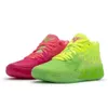 Lamelo Sapatos Esportivos Bola de Alta Qualidade Lamelo 1 Mb01 02 Homens Tênis de Basquete Rick e Rock Ridge Red Queen City Não Daqui Lo Ufo Buzz City Black Blast Mens Traine