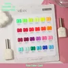 GLENYS 24 Color Lack Gel nagellack liten uppsättning för att öppna nagelsalong nagel grossistfördjupning UV LED -geluppsättning 240105