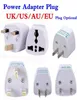 ユニバーサルトラベルアダプターEU US AUからUKAC Travel Plug Charger Adapter Converter 250V 10AソケットコンバーターWhite1835870