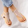 Sandalen Damenschuhe Damenmode Plateau-Slides für Frauen Perlen Fuzzy mit Riemen