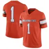 Team University Football Oklahoma State Cowboys Jersey College 7 Alan Bowman Ollie Gordon II Kendal Daniels Brennan Presley Jaden Bray Nickolas Martin ProSphere