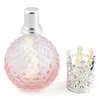 Diffuseur de Parfum d'ananas catalytique rose, 100ml, huile d'aromathérapie, lampe bronzante, Kit de mèche, bouteille de Parfum en verre, cadeau en céramique 240104