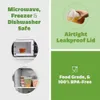 240ml/480ml Plastic Deli Disposable Food Storage Containers with Airtight Lids Food Containers for Salads Kitchen Fridge Storage 240105