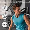 Handy-Ohrhörer, Bluetooth-Kopfhörer, kabellose Ohrhörer, wasserdicht, Over-Ear-Kopfhörer mit Mikrofon, Bluetooth 5.3-Headsets für Sport, Laufen, YQ240105