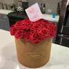 Decorative Flowers 8cm 10/20/30PCS Artificial Red Rose Foam With Stems For Wedding Bridal Shower Decorations Table Centerpieces Fake Flower