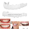Andra orala hygien övre nedre tillfälliga falska tandprotesuppsättningar Ortodonti Restoration Whitening Teeth 230919 Drop Delivery He Dhb1k