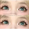 Faux Cils Manga Cils Effet Humide Extension Oeil De Chat Fluffy Spiky Vison Japonais Cosplay Anime Faux