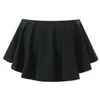 Skirts 2024 Spring Summer Women Female Sexy Polyester Brand Grey Skirt